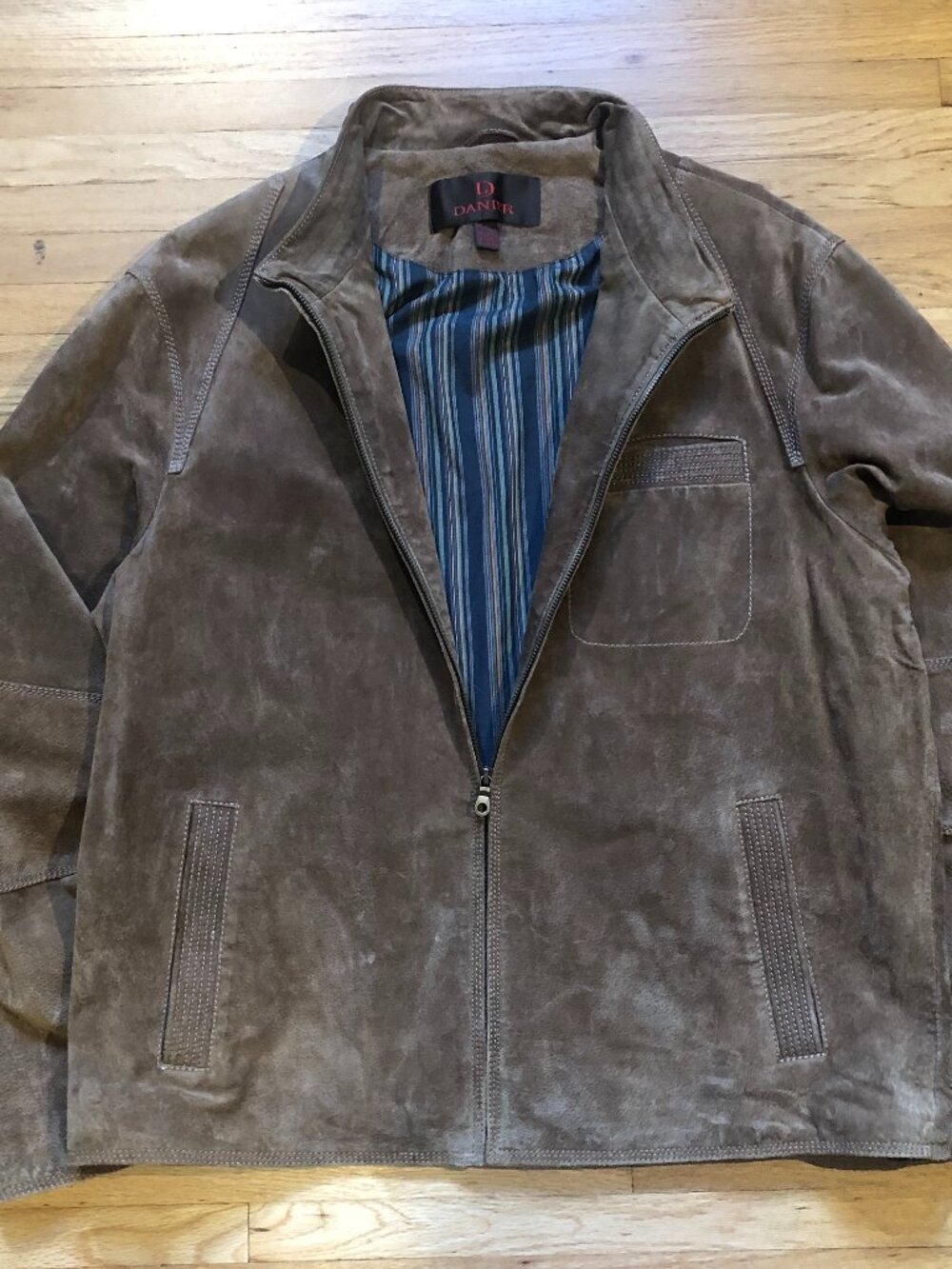 Danier Brown Suede Jacket
